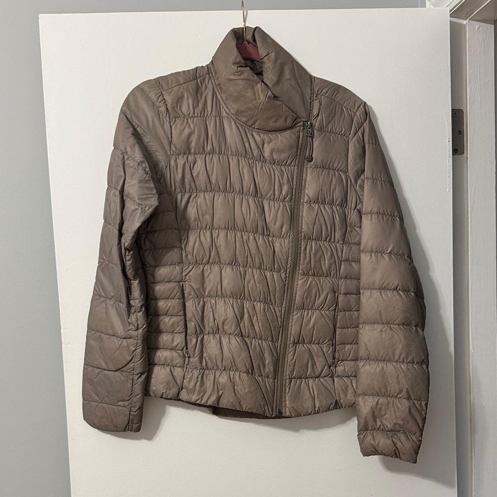 Athleta Women's Brown Puffer Jacket